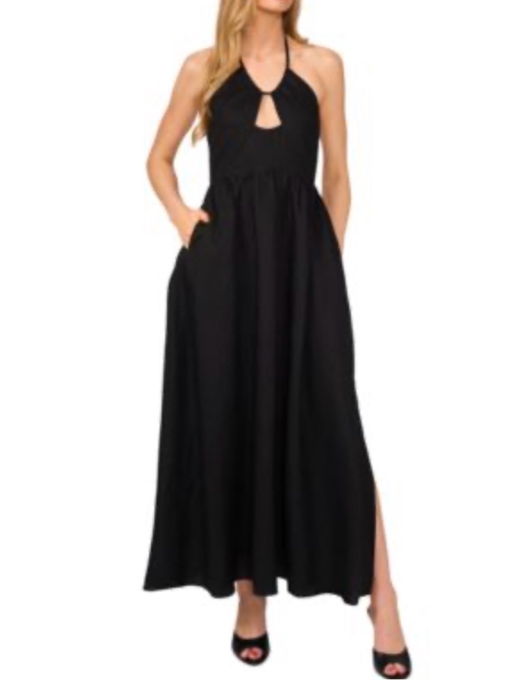 ⭐️NWT 1. State Halter Key Hole Maxi⭐️